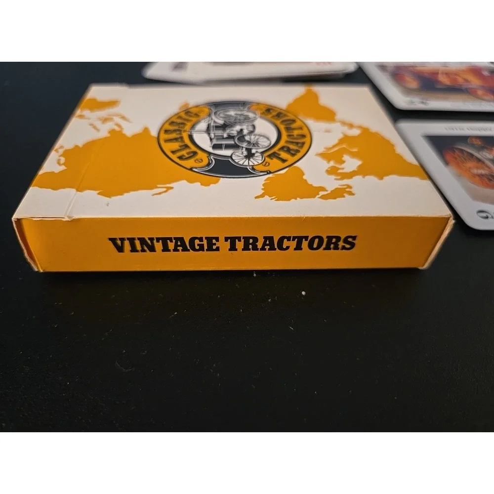 Classic Tractor Cards Vintage Antiques Engines Steam Farming‎ Heavy Equipment